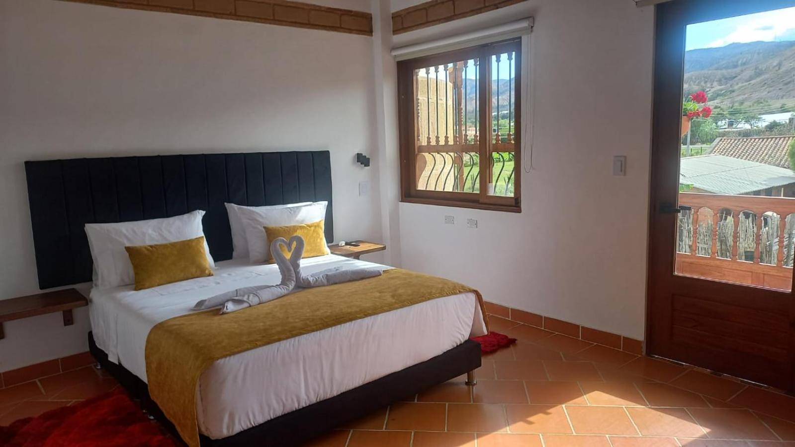 Hotel Santa Barbara Sachica Villa de Leyva Exterior foto