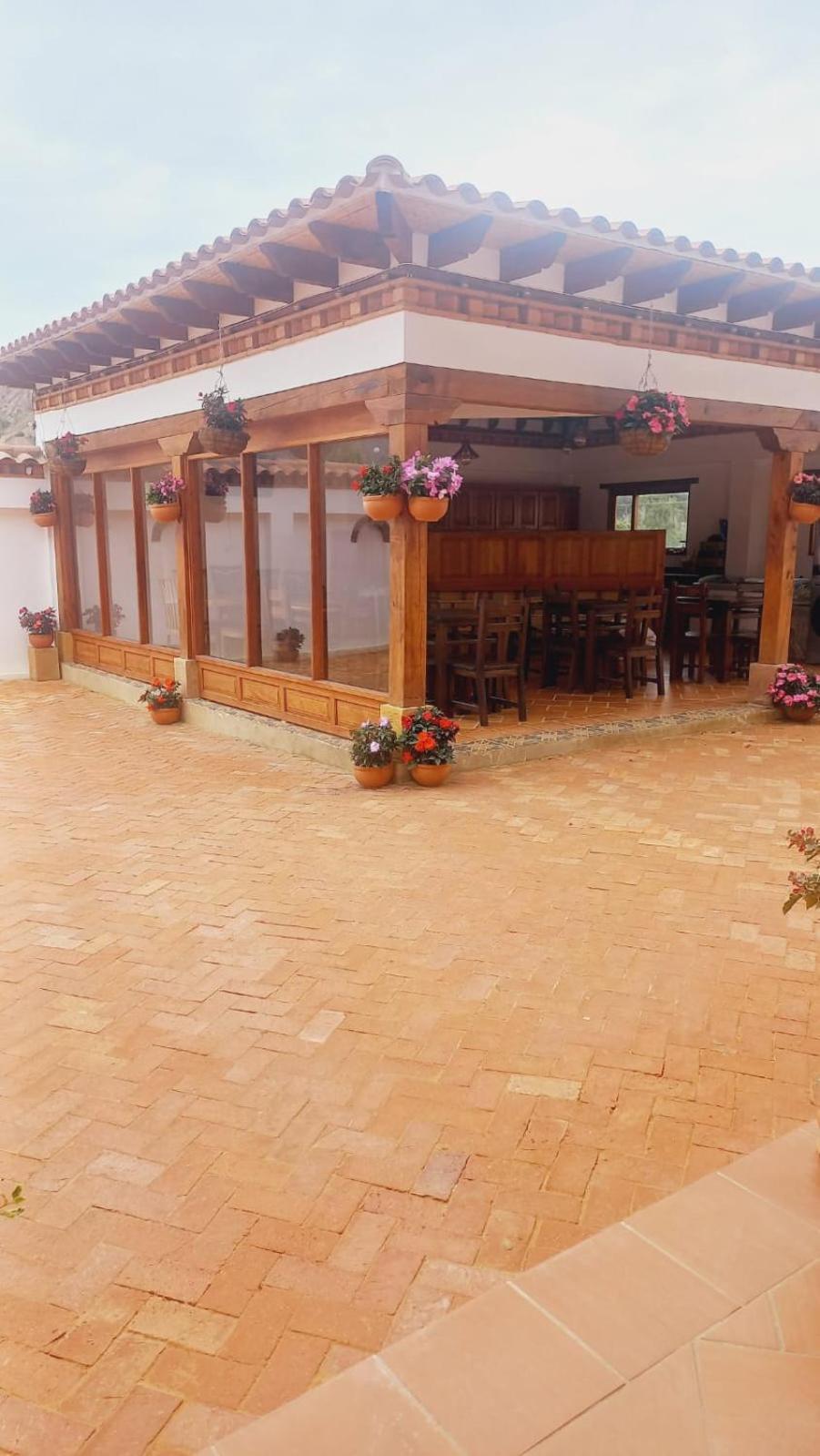 Hotel Santa Barbara Sachica Villa de Leyva Exterior foto